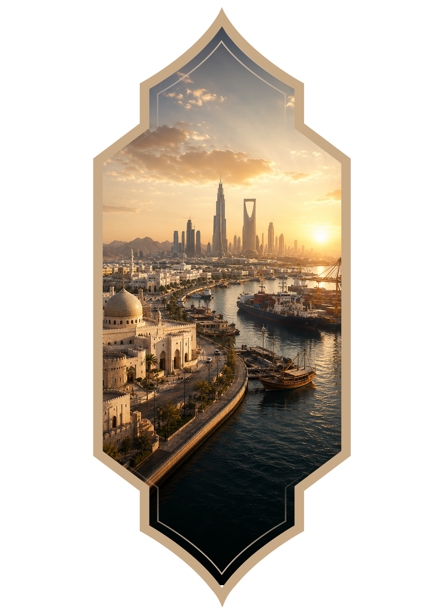 Saudi Arabia and Oman market entry visual